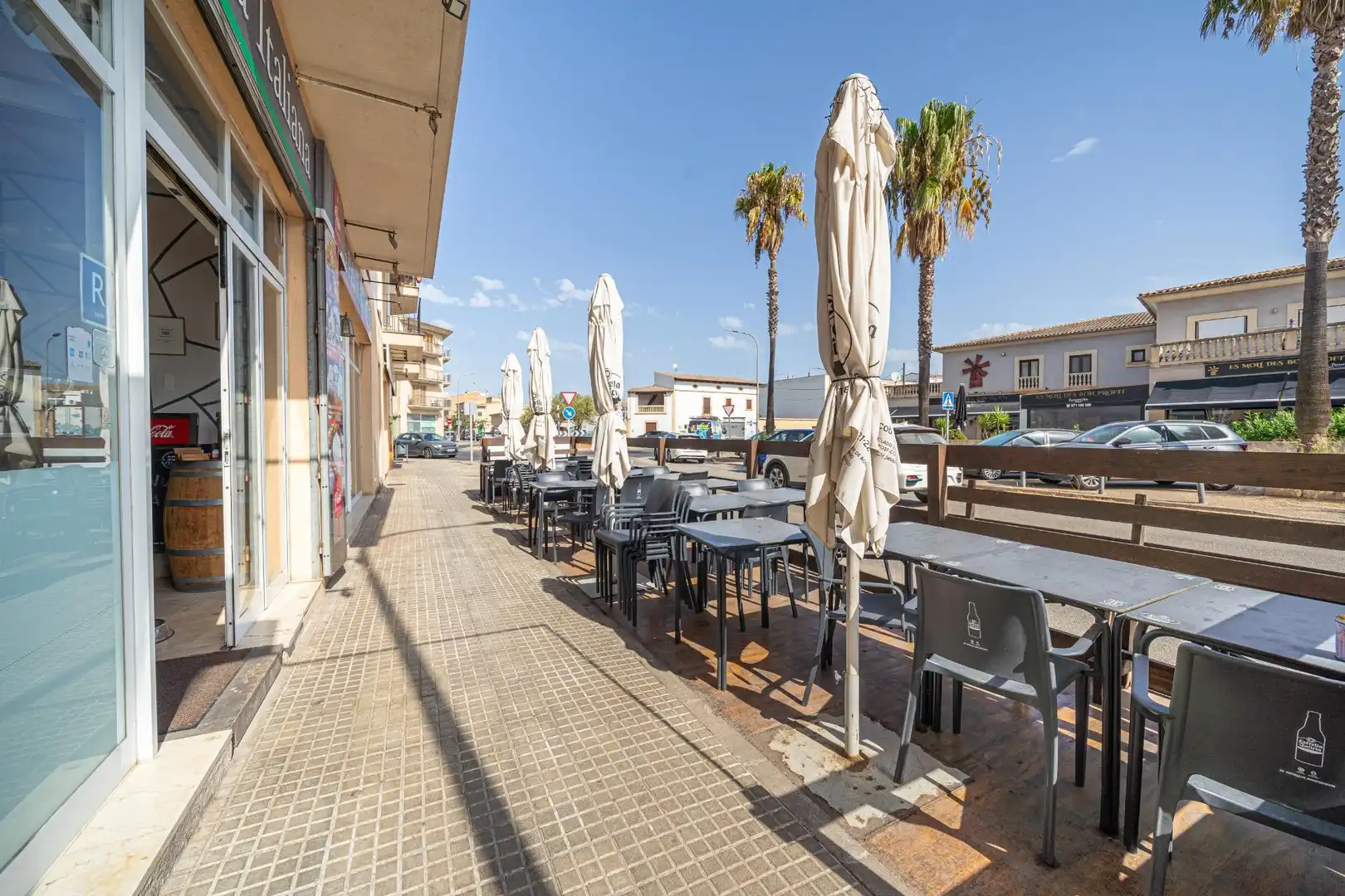 Terrace of Commercial properties for rent in Campos  with Air Conditioner and Furnished