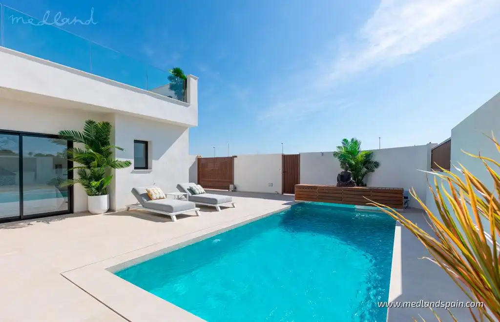 Chalet con piscina en venta en San Javier ciudad, imagen 14