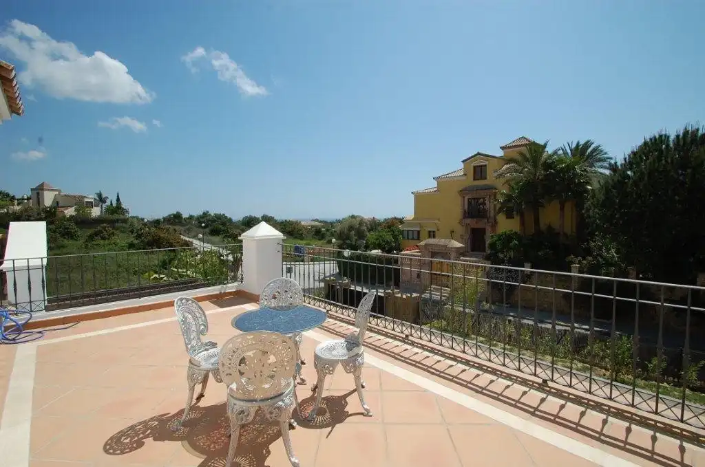 Terrace of Houses for rent in Marbella  with Air Conditioner, Heating and Private garden