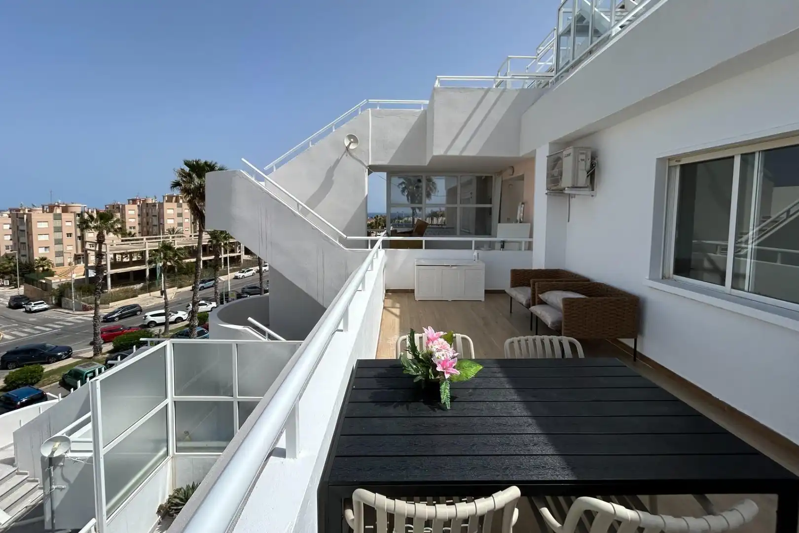 Terrace of Apartments for sale in Torrevieja  with Air Conditioner, Heating and Terrace