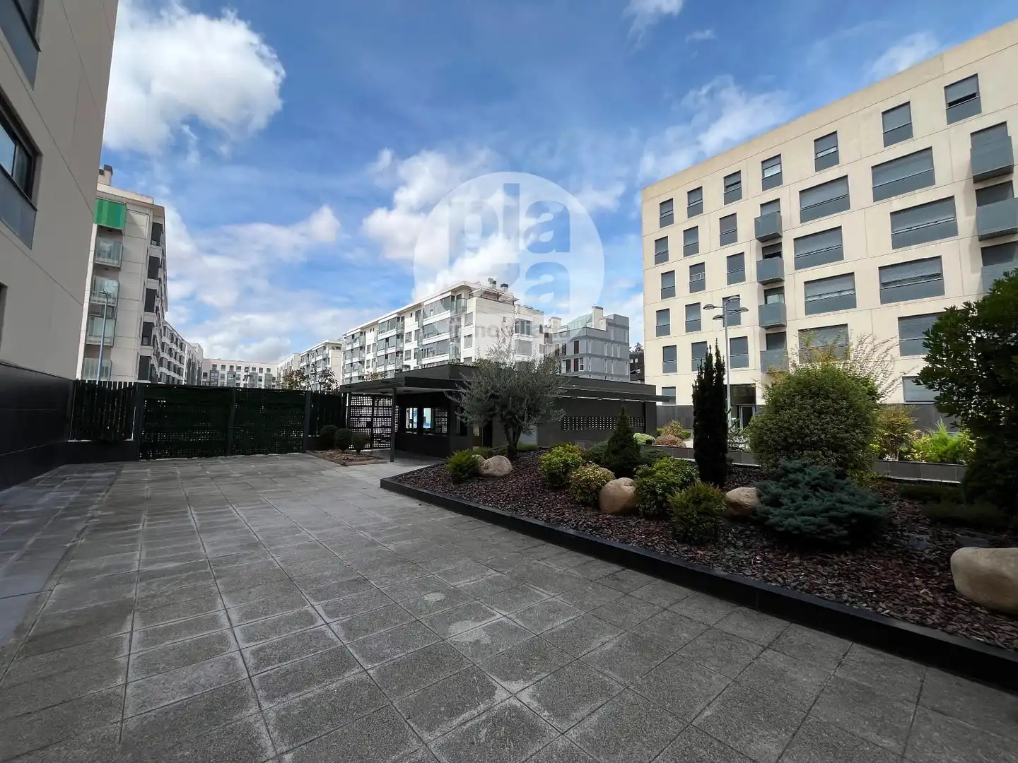 Exterior view of Flat for sale in Burgos  with Heating, Storage room and Swimming Pool