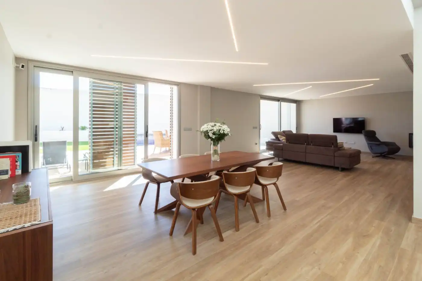 Dining room of Houses for sale in Turís  with Air Conditioner, Heating and Private garden