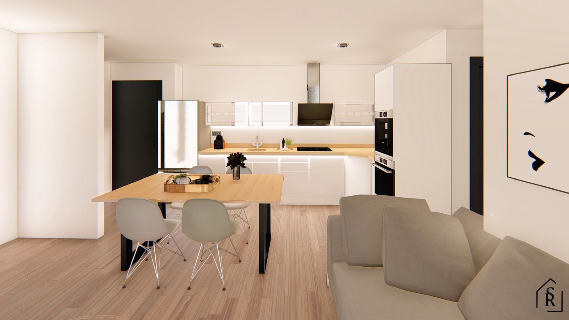 Kitchen of House or chalet for sale in Santa Maria de Martorelles  with Air Conditioner, Heating and Private garden