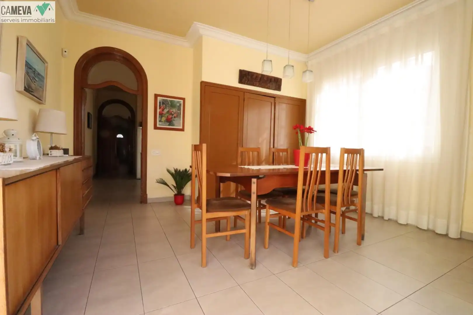Dining room of Houses for sale in Sabadell  with Heating, Private garden and Terrace