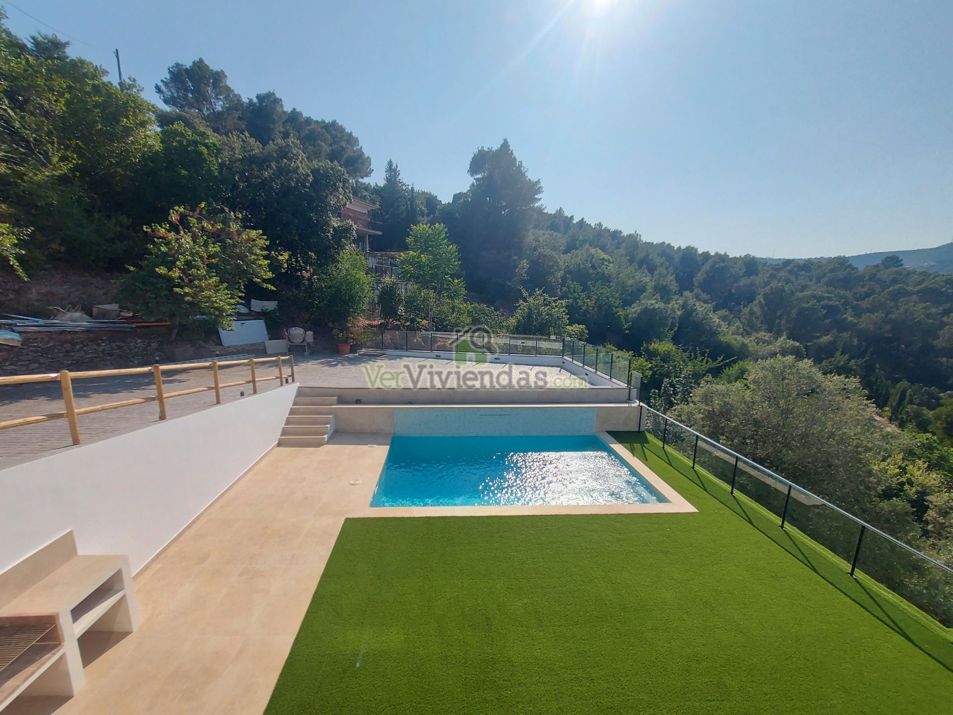 Swimming pool of House or chalet for sale in Torrelles de Llobregat  with Heating, Private garden and Terrace