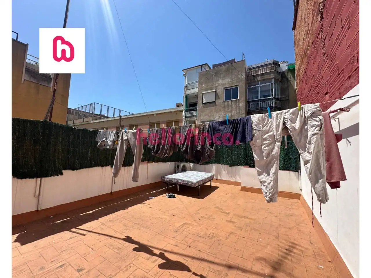 Terrassa de Casa adosada en venda en Badalona amb Aire condicionat, Calefacció i Terrassa