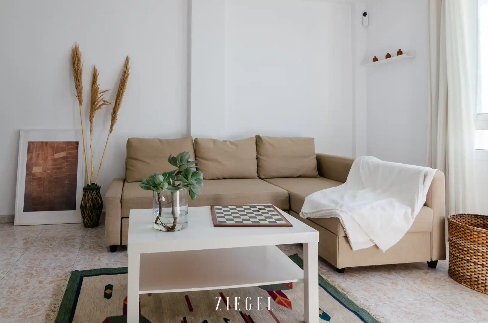 Living room of Flat for rent in Arucas  with Furnished and Pets allowed