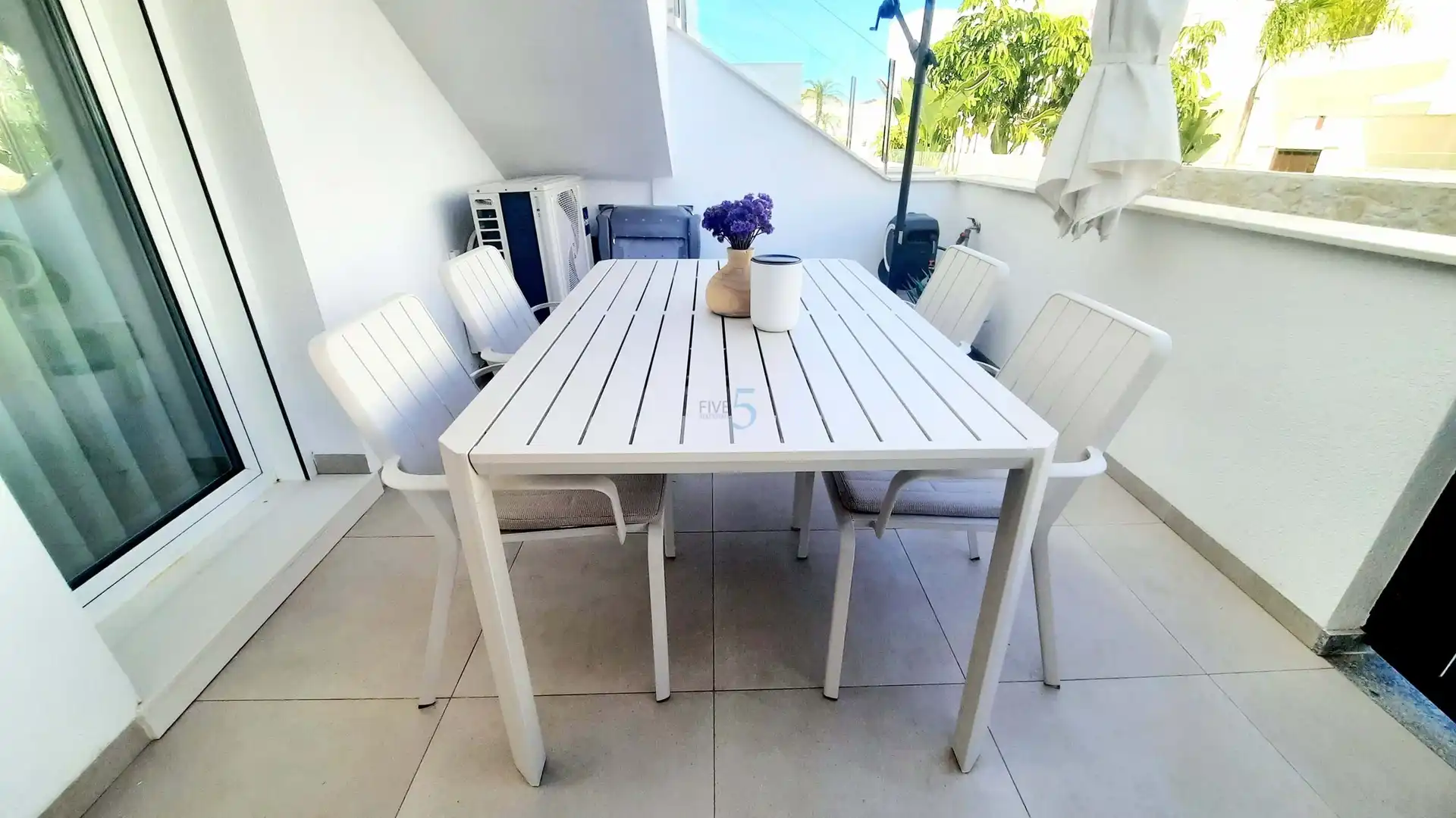 Terraza de Piso en venta en Pilar de la Horadada con Aire acondicionado, Terraza y Piscina