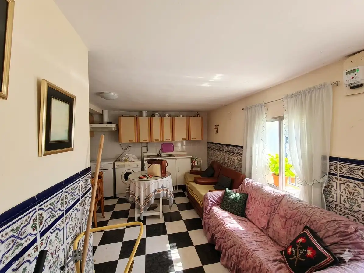 Cocina de Casa o chalet en venta en Santa María de la Alameda con Jardín privado