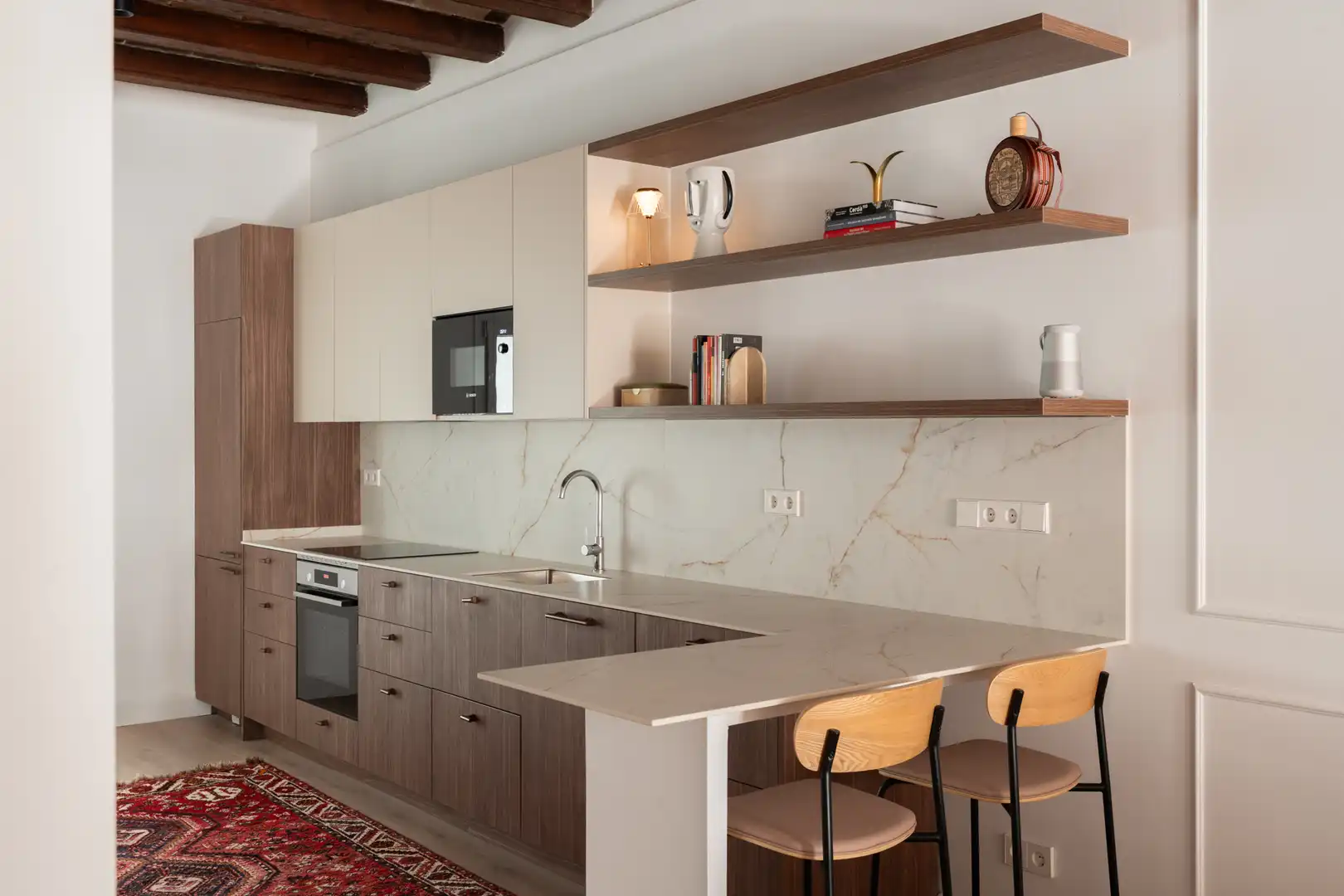 Appartamento con terrazza in vendita a Carrer Nou de la Rambla, 150