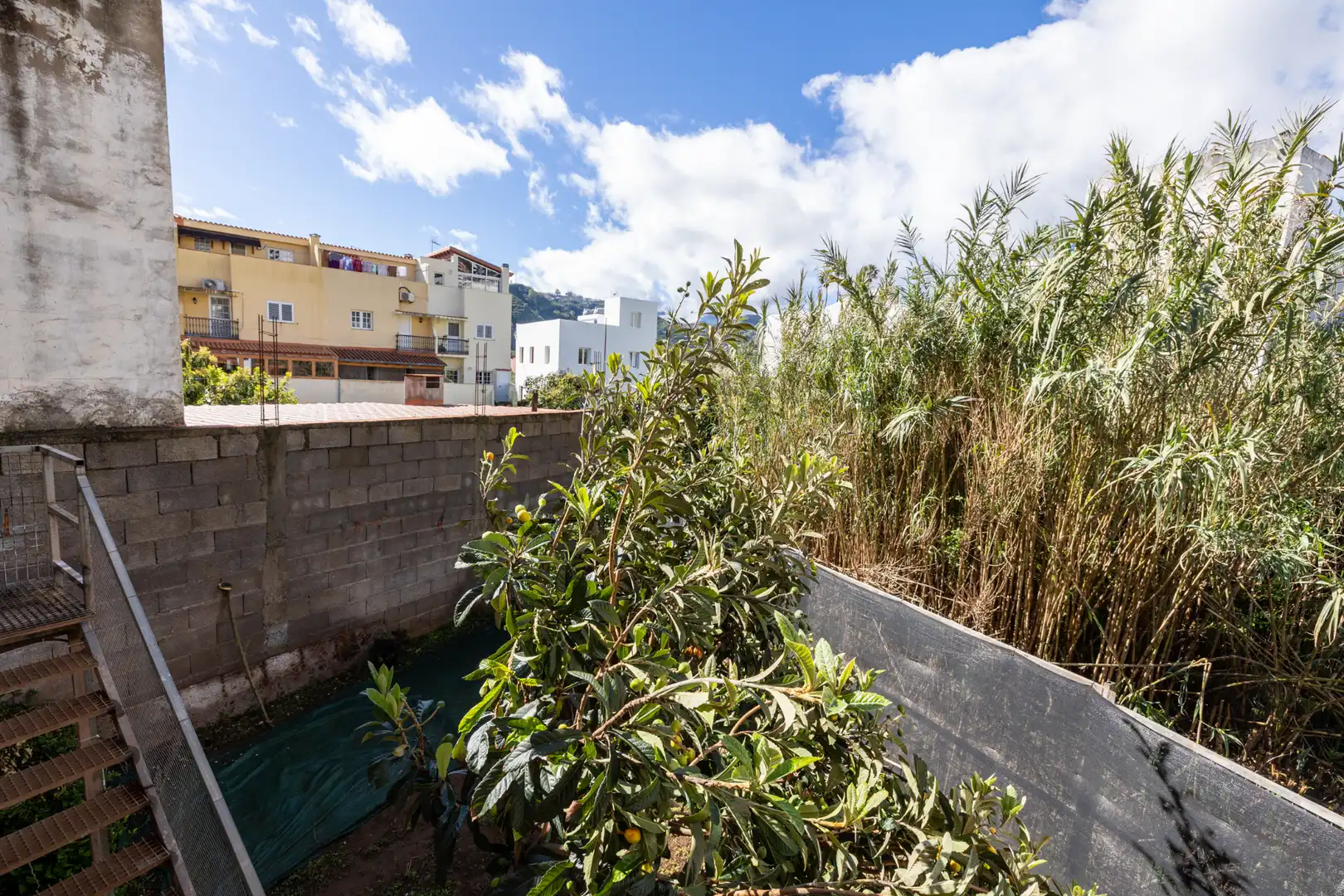 Vista exterior de Casa adosada en venta en Teror con Jardín privado, Terraza y Amueblado