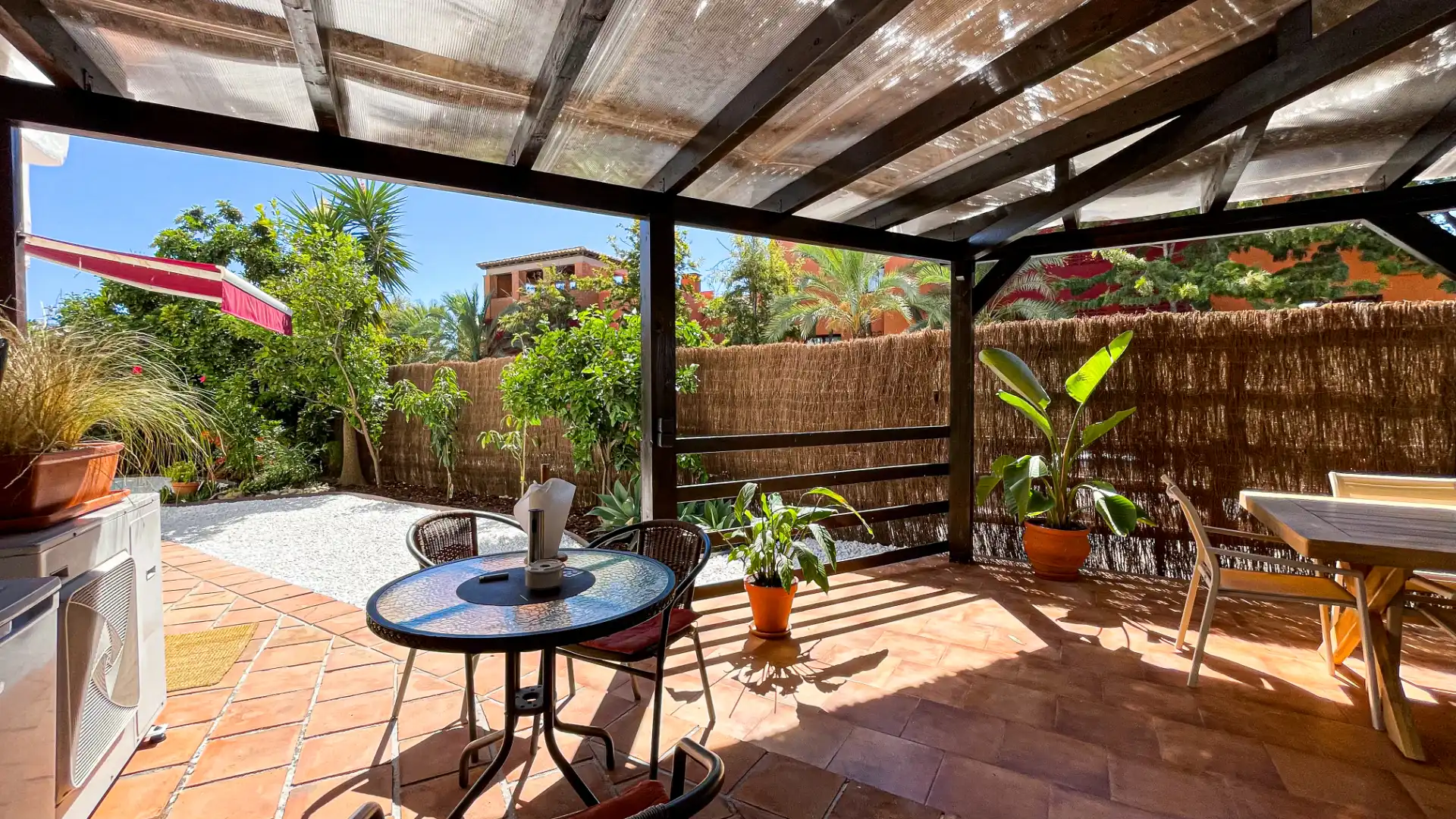 Garden of Flat for sale in Casares  with Air Conditioner, Private garden and Terrace