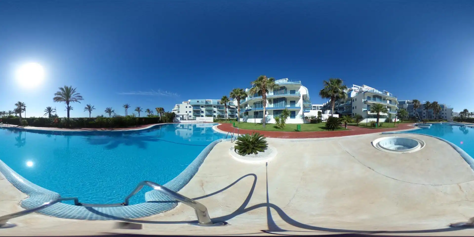 Schwimmbecken von Wohnung zum Verkauf in Gualchos mit Klimaanlage, Heizung und Terrasse