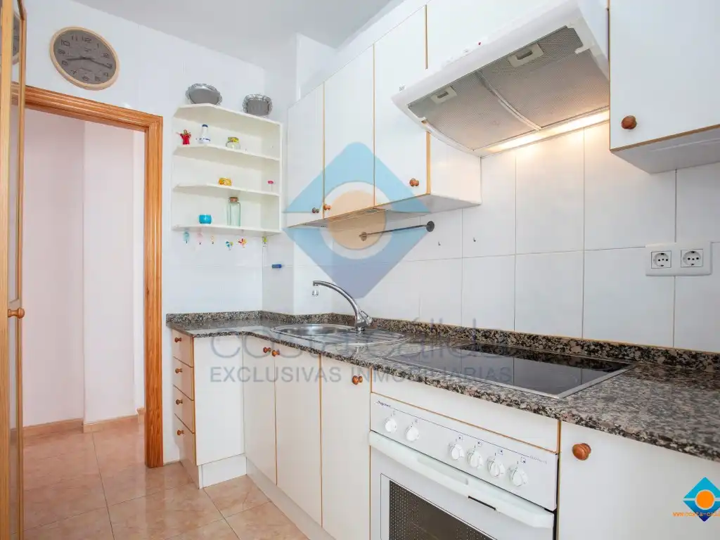 Kitchen of Flat for sale in Mazarrón  with Furnished, Oven and Washing machine