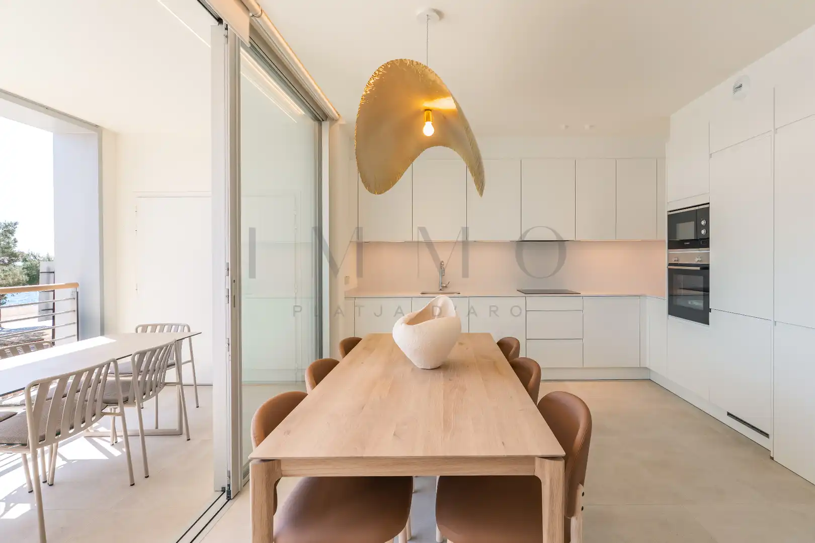Esszimmer von Wohnung zum Verkauf in Castell d'Aro, Platja d'Aro i s'Agaró mit Heizung, Möbliert und Balkon