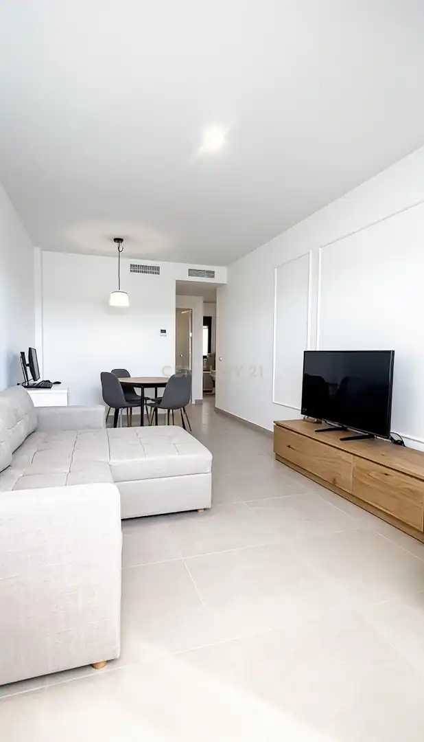 Living room of Apartments for sale in Mijas  with Air Conditioner, Swimming Pool and Washing machine