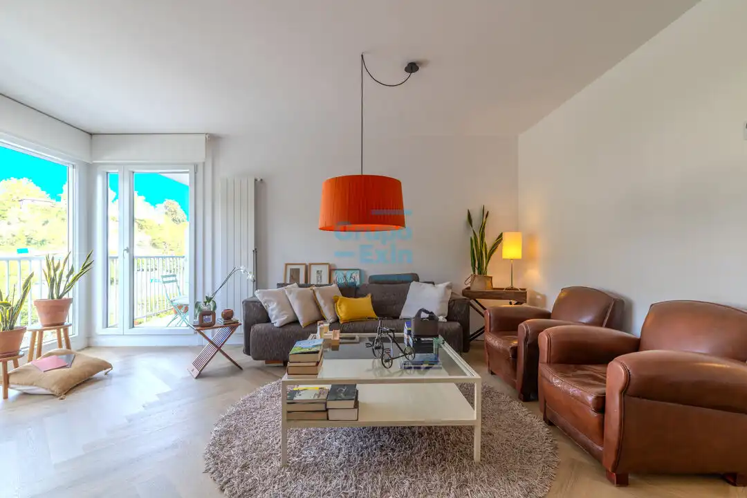 Sala de estar de Piso en venta en Donostia - San Sebastián  con Calefacción, Terraza y Trastero
