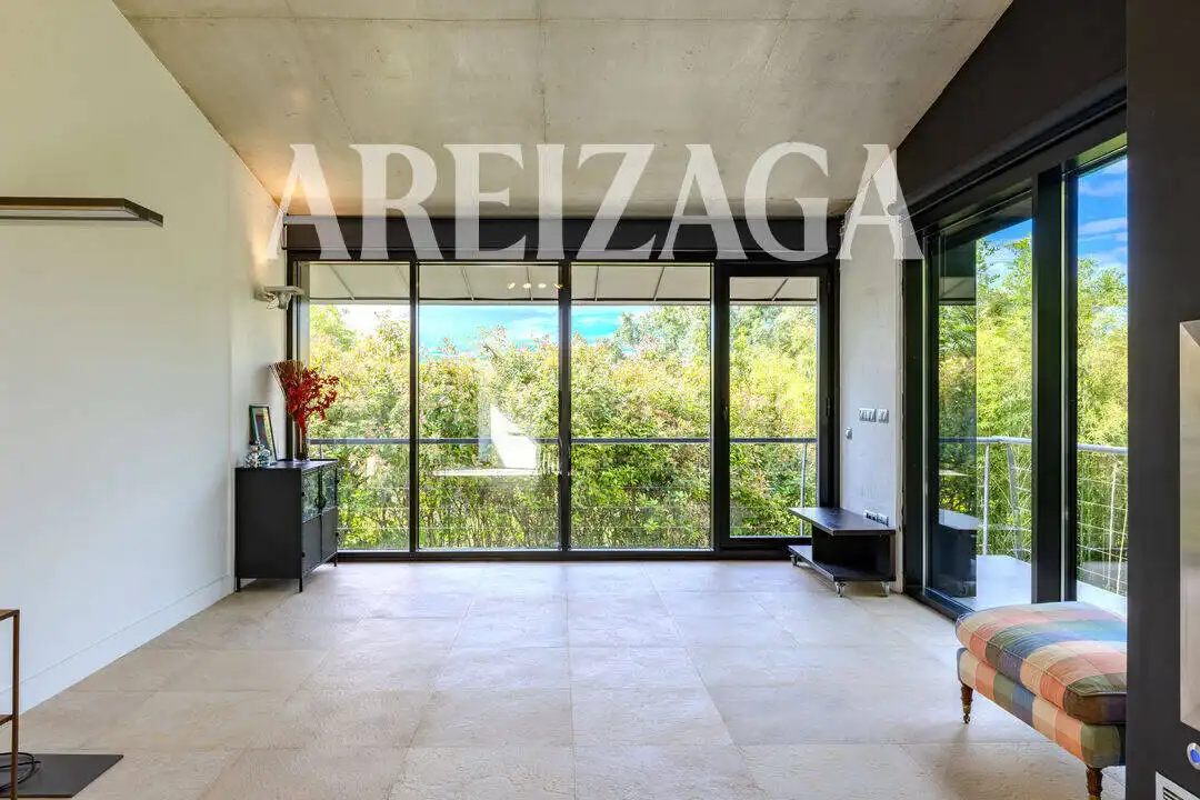 Sala d'estar de Casa o xalet en venda en Miramon - Zorroaga