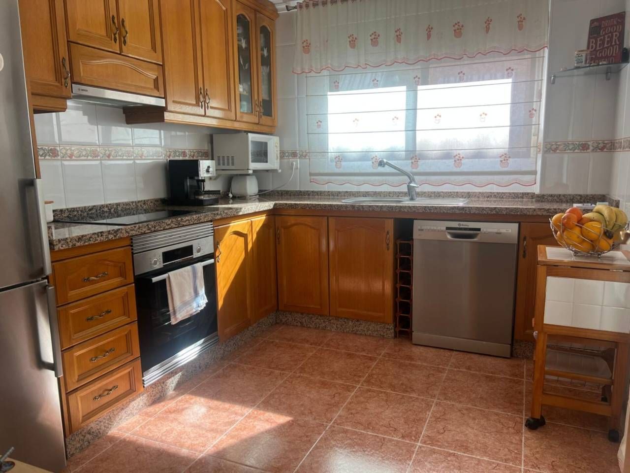 Kitchen of Duplex for sale in Petrer  with Air Conditioner and Balcony