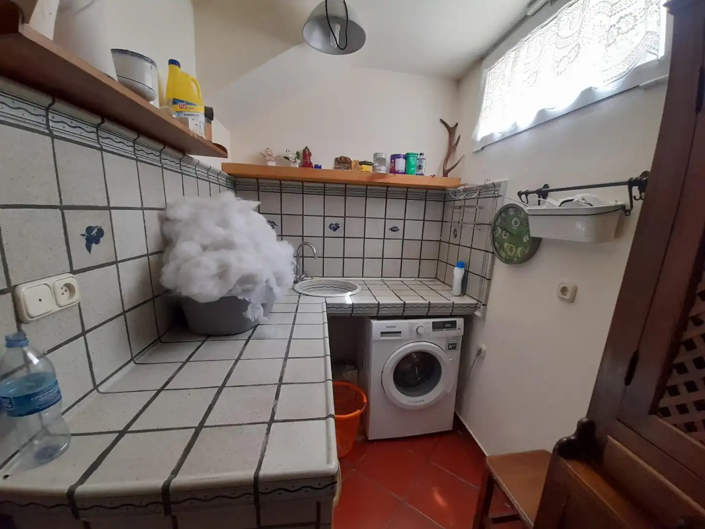 Cocina de Casa o chalet en venta en Zaratán con Calefacción, Jardín privado y Terraza