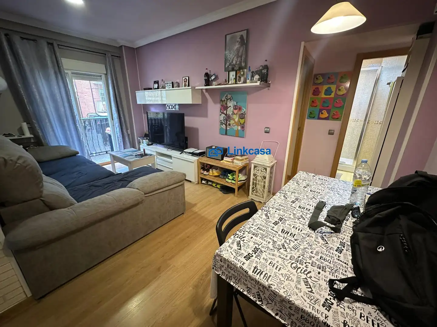 Sala d'estar de Pis en venda en Madrid amb Calefacció i Terrassa