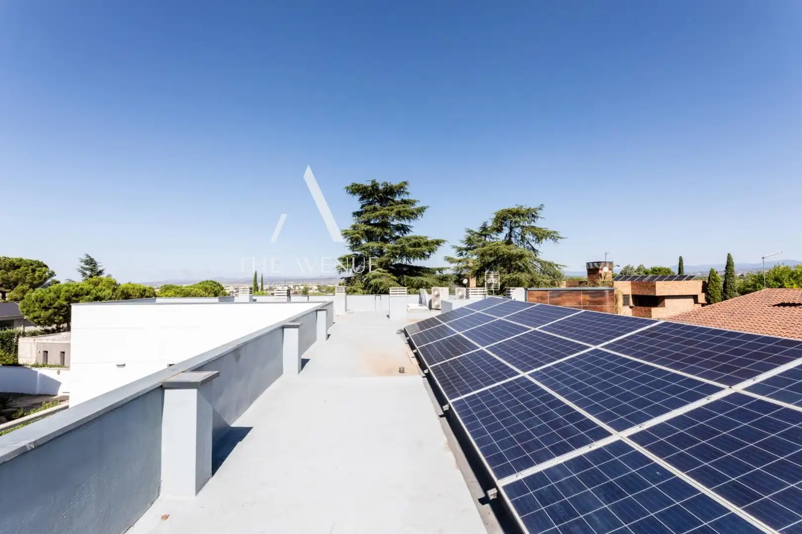 Terrassa de Casa o xalet en venda en Las Rozas de Madrid amb Aire condicionat, Calefacció i Jardí privat