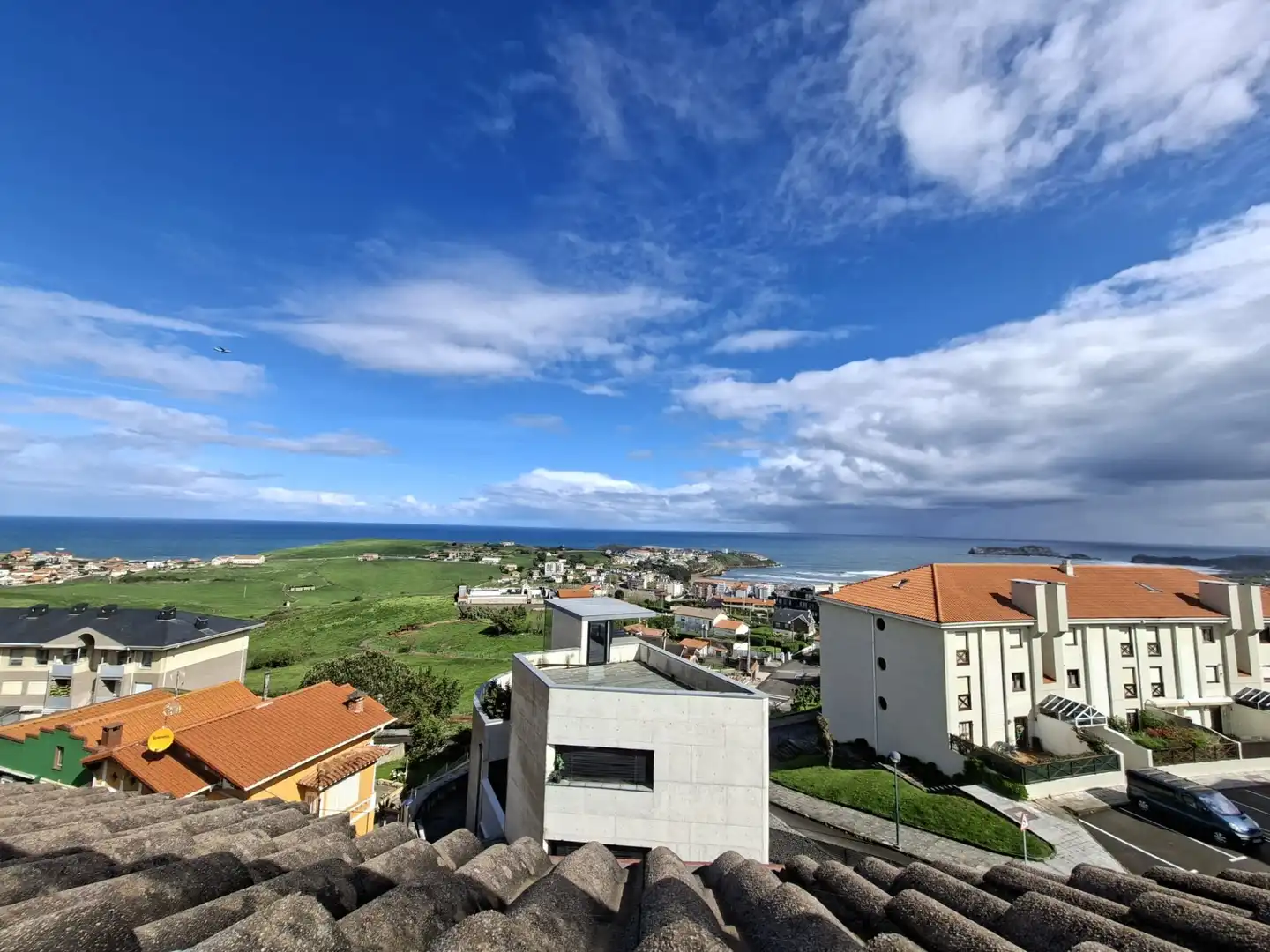 Exterior view of Duplex for sale in Suances  with Heating, Private garden and Storage room