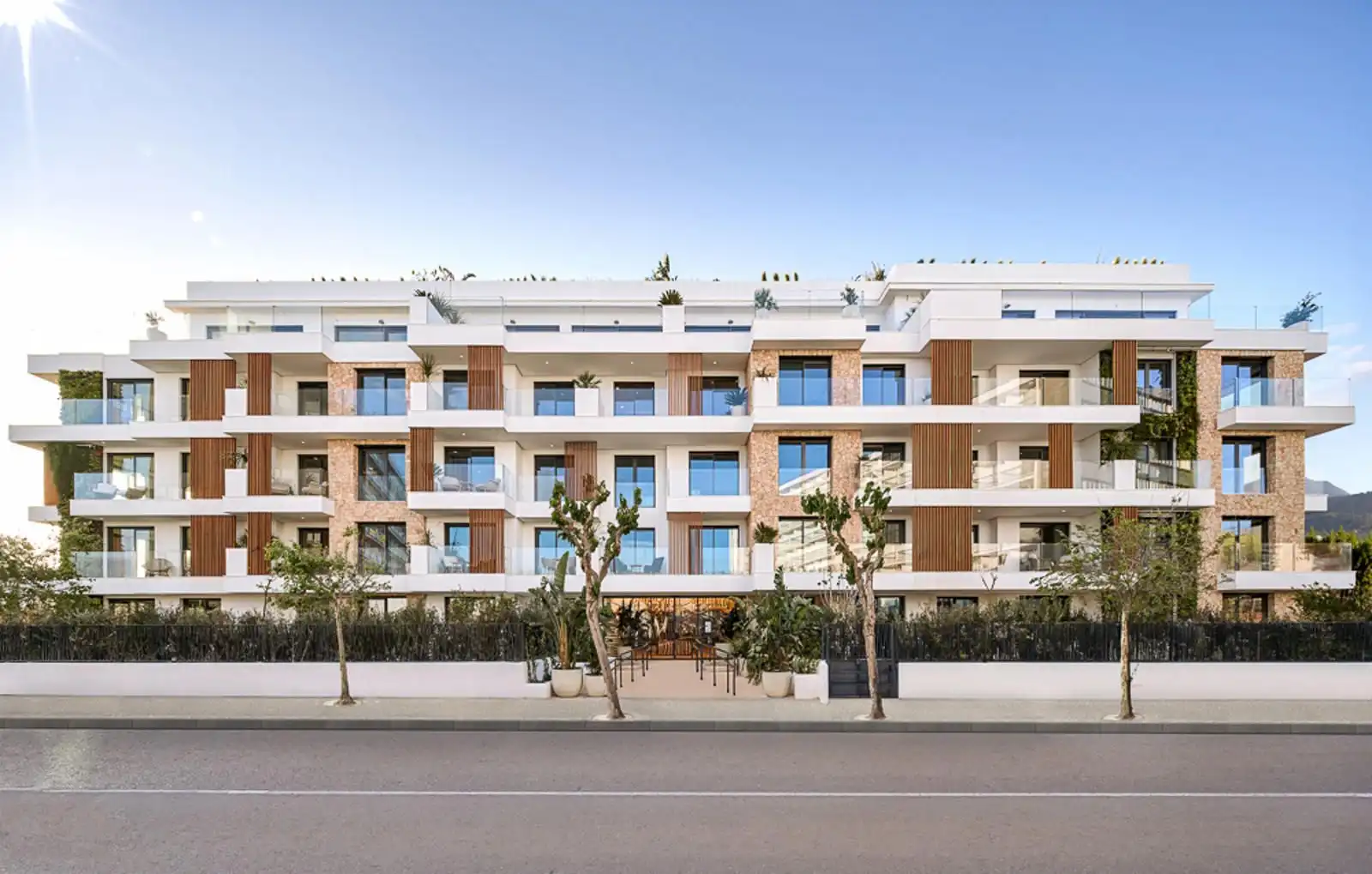 Vista exterior de Apartamento en venta en Eivissa con Aire acondicionado, Calefacción y Terraza