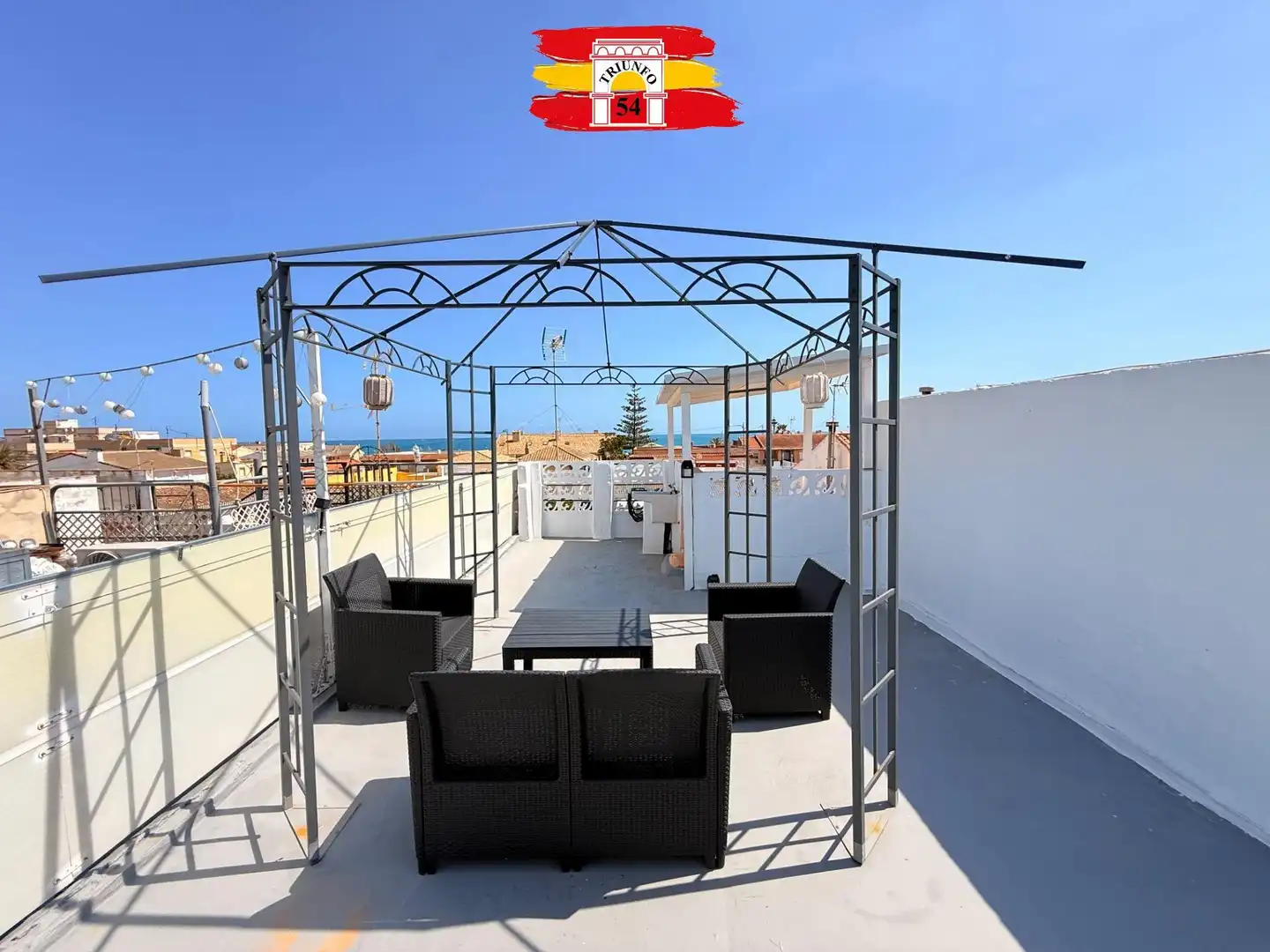 Terraza de Casa o chalet en venta en Pilar de la Horadada con Amueblado