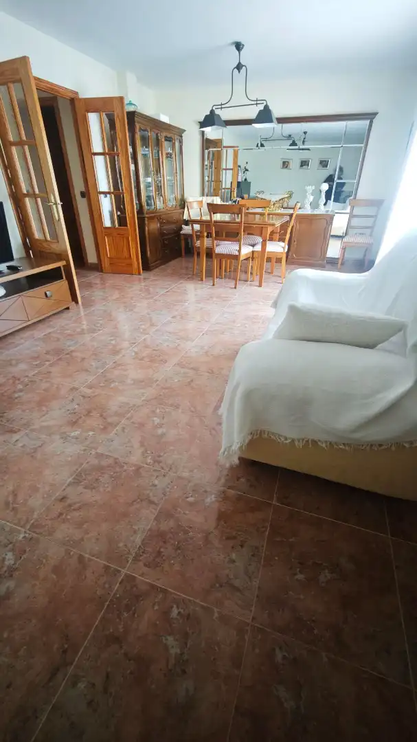 Sala d'estar de Casa o xalet en venda en Roquetas de Mar amb Terrassa