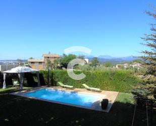 Swimming pool of House or chalet for sale in Perafita  with Air Conditioner, Terrace and Swimming Pool