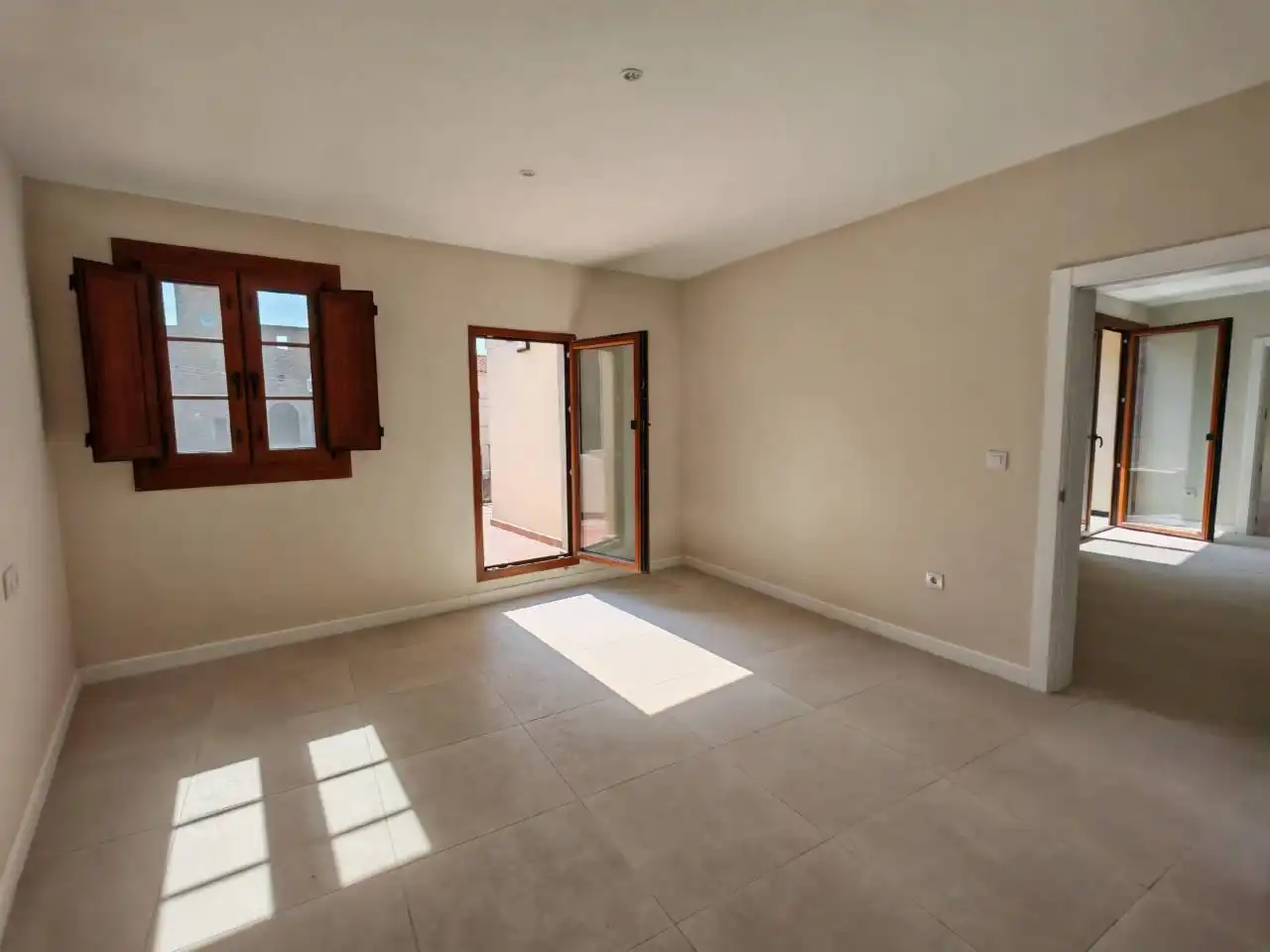 Bedroom of Flat for rent in Albons  with Air Conditioner, Terrace and Balcony
