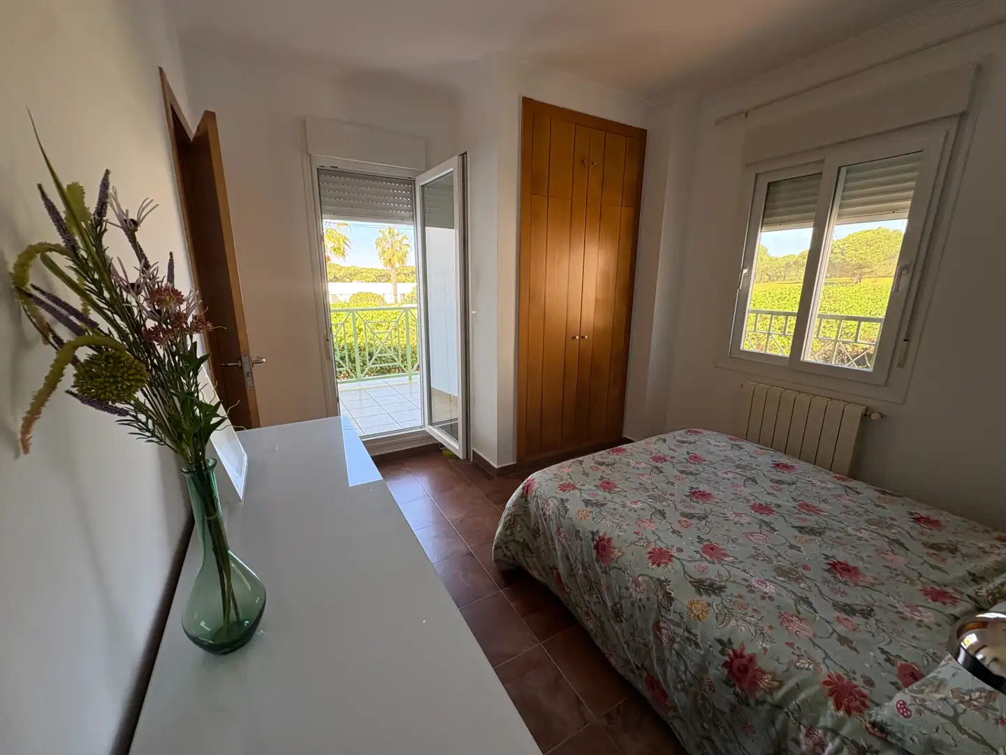 Schlafzimmer von Wohnung zur Miete in El Portil mit Terrasse, Möbliert und Balkon