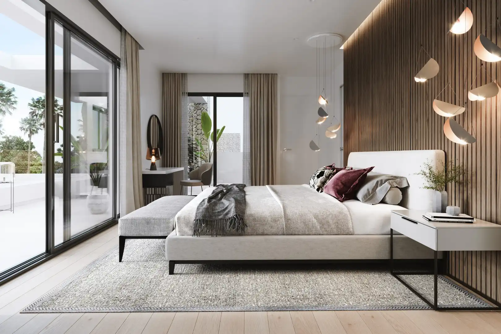 Bedroom of Attic for sale in Estepona  with Air Conditioner, Heating and Terrace