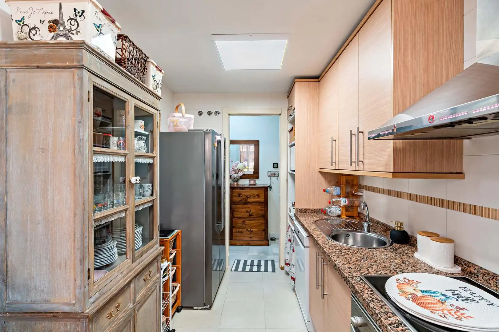 Cocina de Planta baja en venta en Roquetas de Mar con Aire acondicionado, Calefacción y Jardín privado