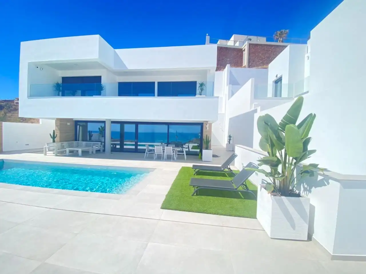 Terrassa de Casa o xalet en venda en Torrox amb Aire condicionat, Calefacció i Jardí privat