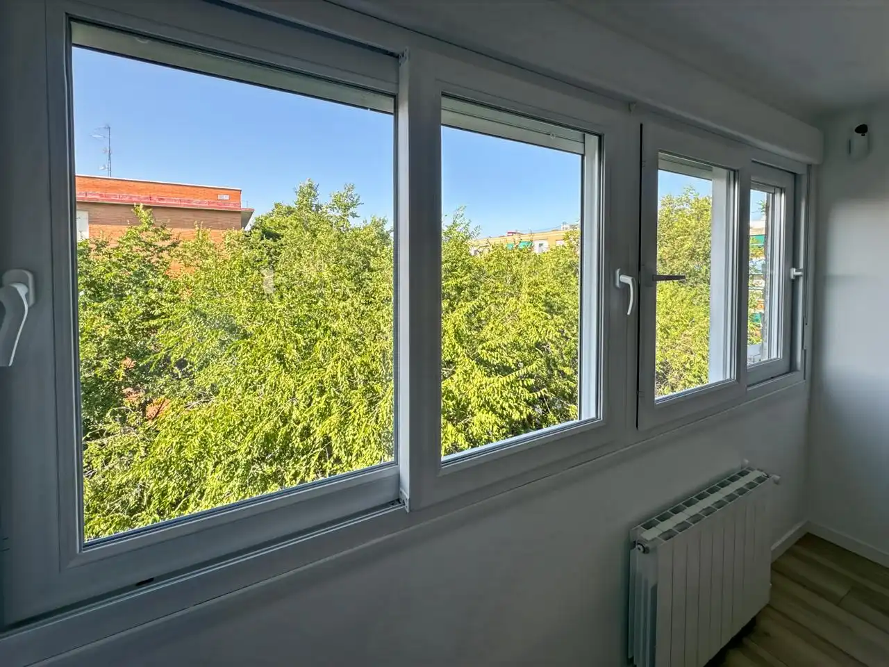 Balcony of Flat for sale in Madrid  with Heating