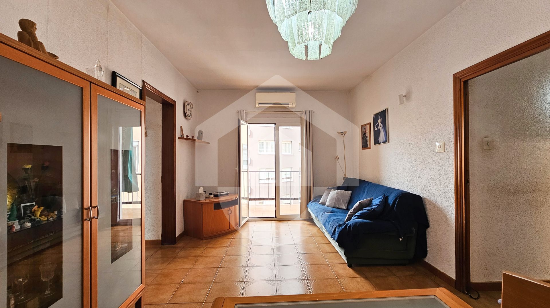 Wohnzimmer von Wohnung zum Verkauf in  Barcelona Capital mit Klimaanlage, Möbliert und Balkon