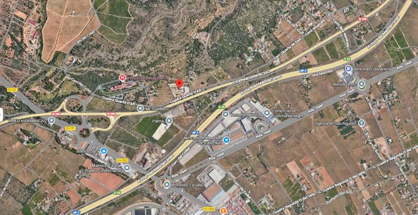 Exterior view of Industrial buildings for sale in Castellón de la Plana / Castelló de la Plana