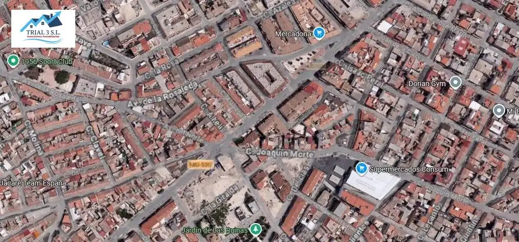 Vista exterior de Piso en venta en Archena