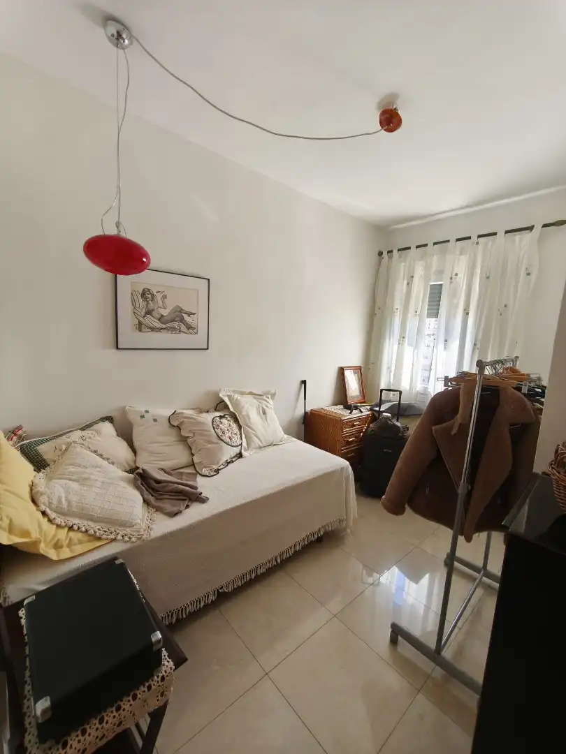 Schlafzimmer von Wohnung zur Miete in Sevilla mit Klimaanlage, Heizung und Terrasse