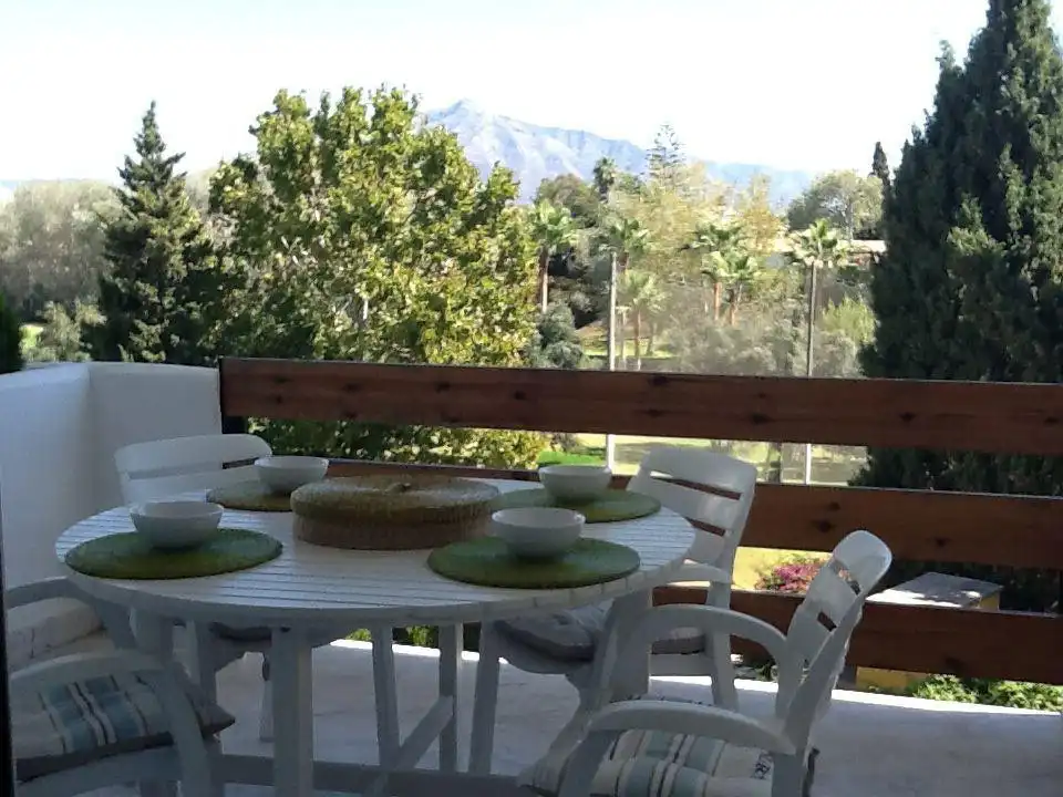 Terrasse von Wohnung zum Verkauf in Marbella mit Klimaanlage, Terrasse und Möbliert