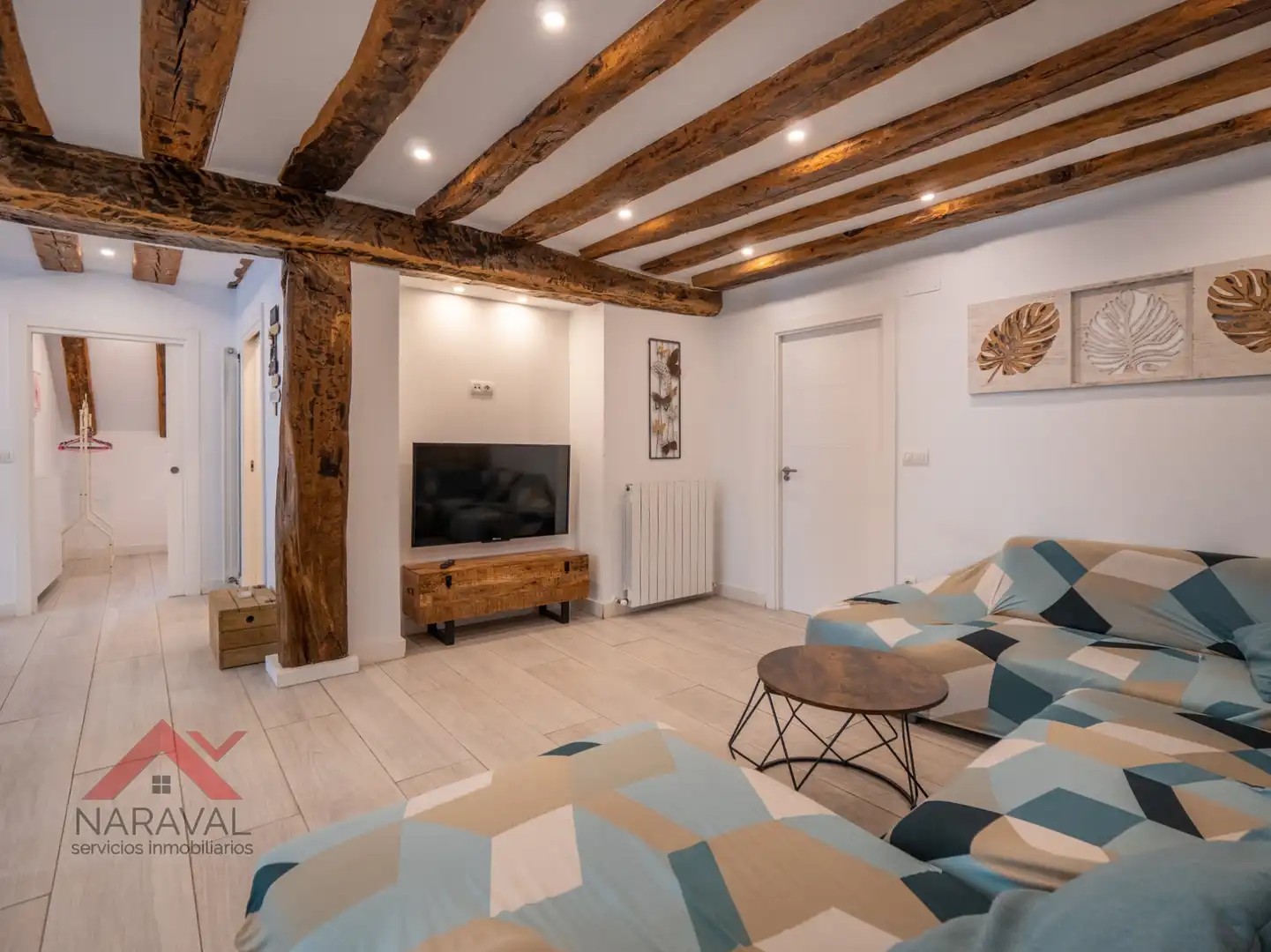 Sala d'estar de Casa o xalet en venda en Valdegovia / Gaubea amb Calefacció, Jardí privat i Terrassa