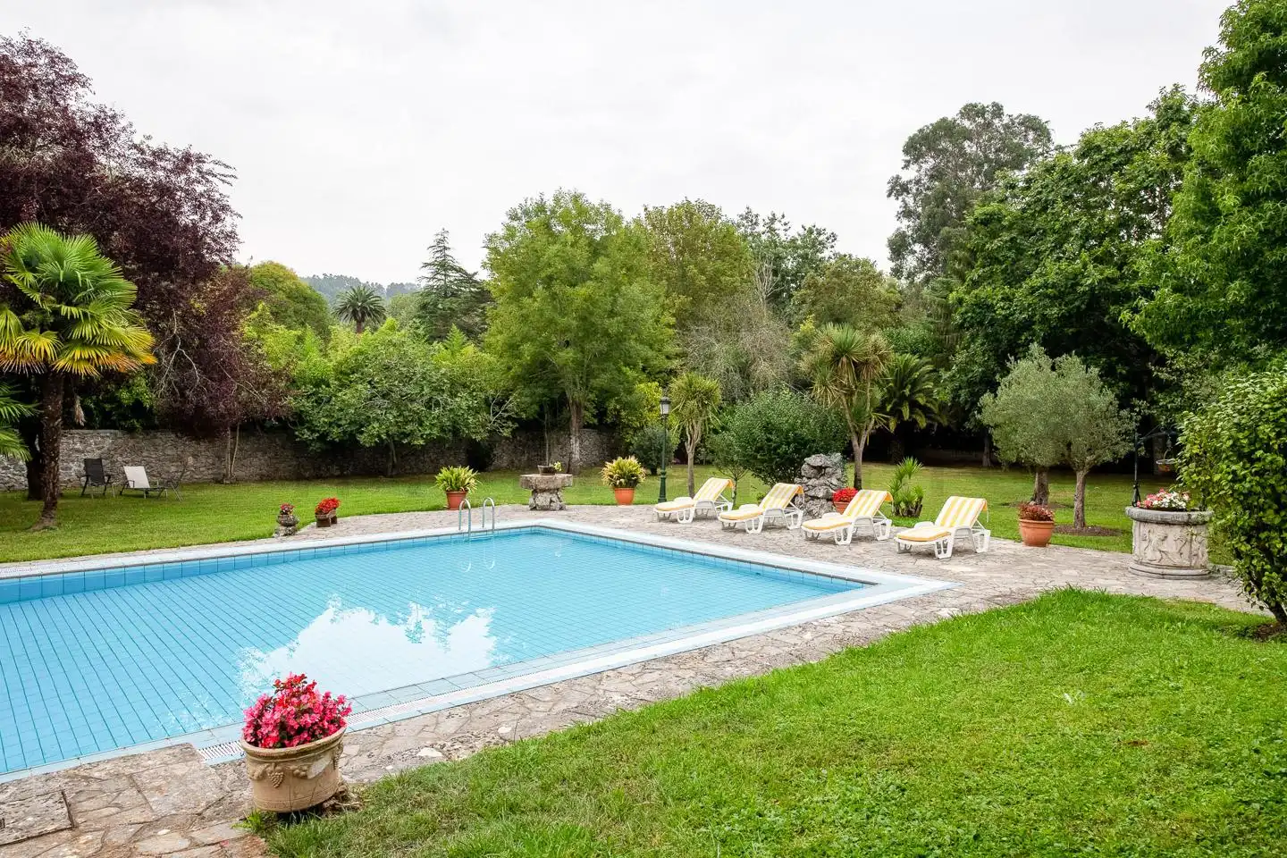 Swimming pool of Houses for sale in Liendo  with Heating, Terrace and Swimming Pool