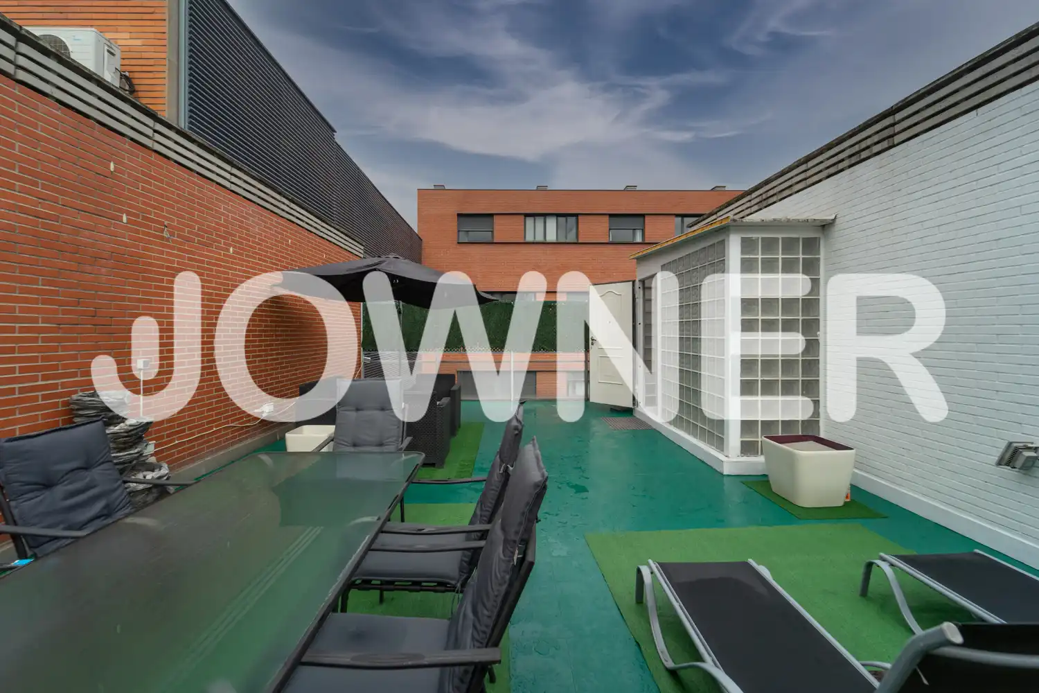 Terrace of Duplexes for rent in Madrid  with Air Conditioner, Heating and Terrace