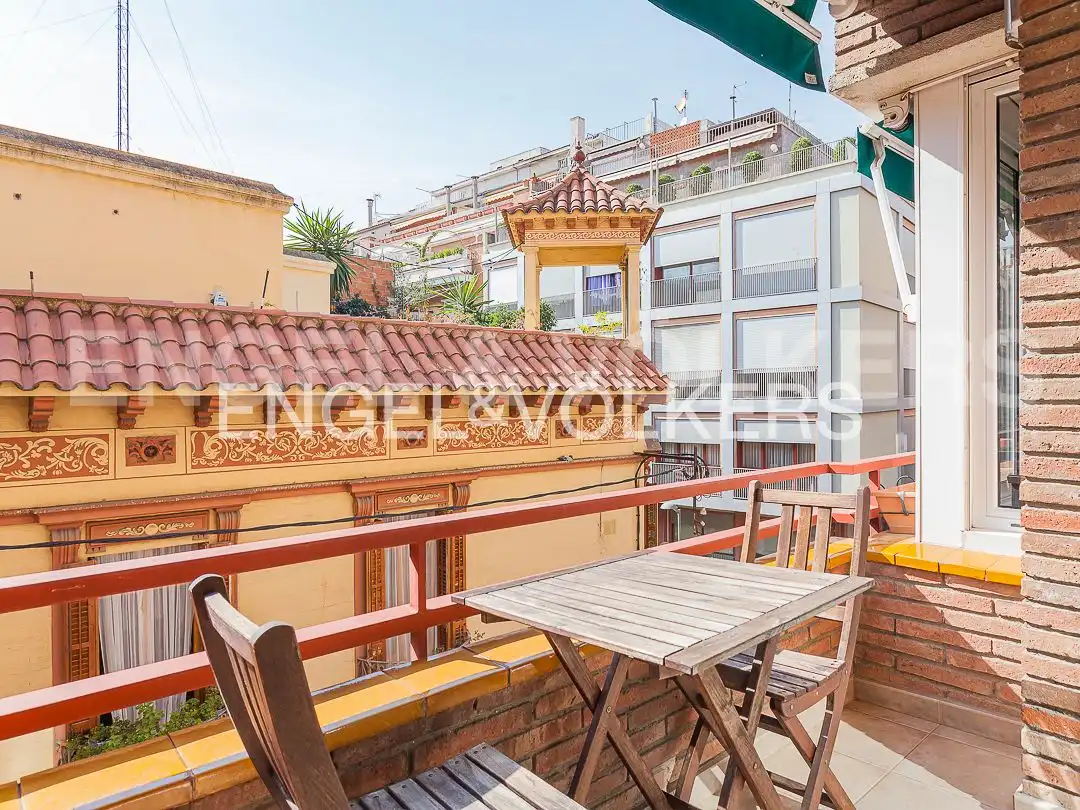 Terrace of Flat for sale in  Barcelona Capital  with Air Conditioner, Heating and Terrace