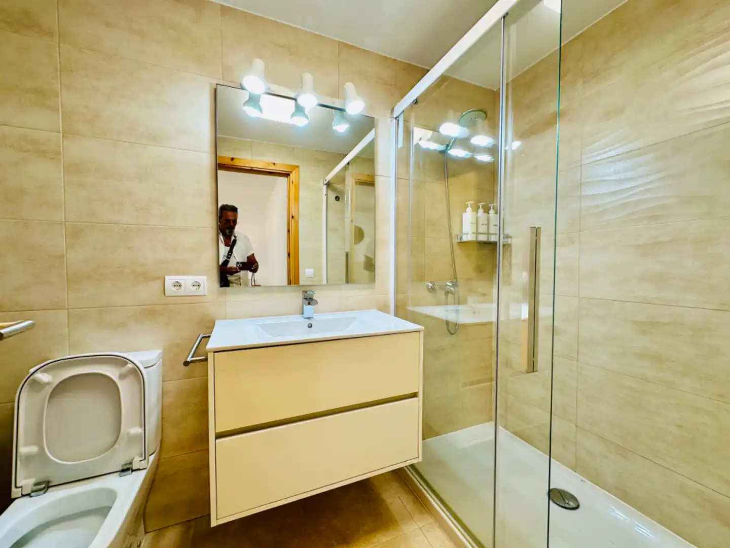 Baño de Casa o chalet en venta en Sant Joan de Labritja con Aire acondicionado, Calefacción y Jardín privado