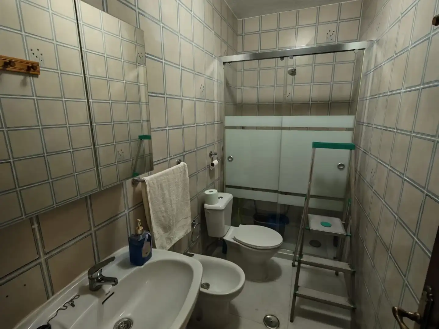 Bathroom of Flat for rent in Murcia  with Air Conditioner, Heating and Furnished