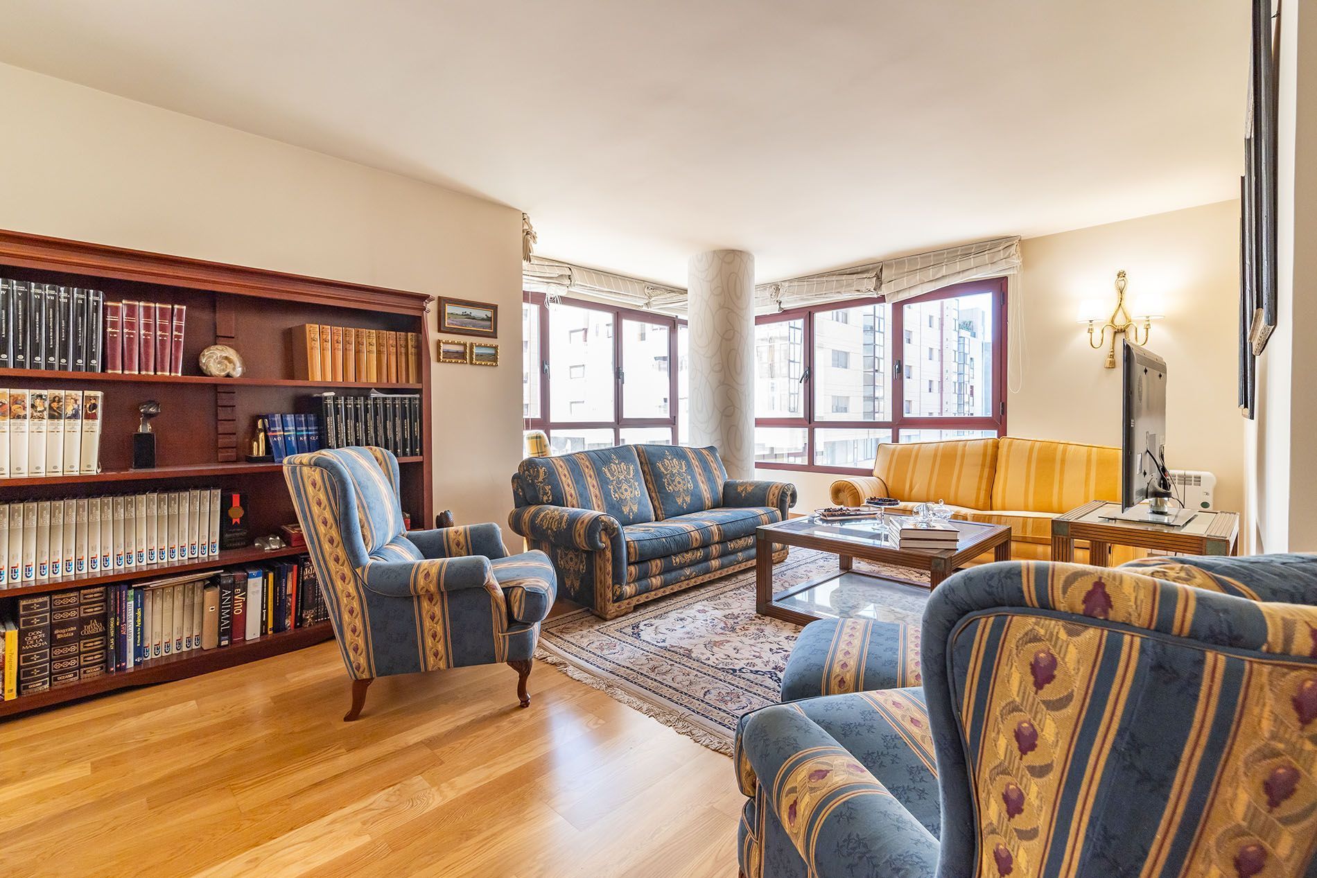 Living room of Flat for sale in  Murcia Capital  with Air Conditioner, Heating and Storage room