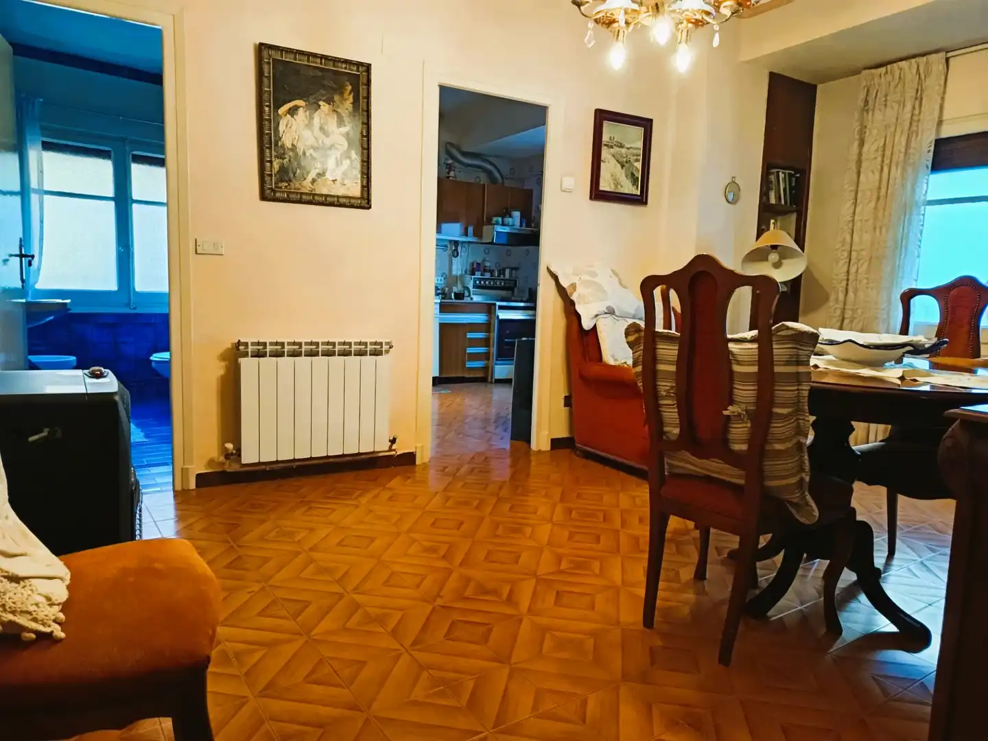 Sala de estar de Casa o chalet en venta en San Adrián con Amueblado